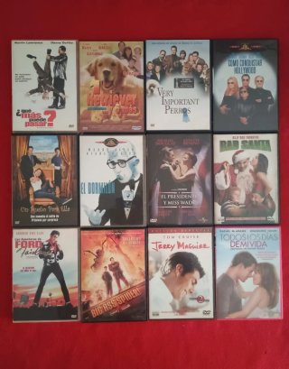 Dvd películas a 5€ unidad cine moderno