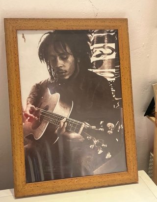 Cuadro Bob Marley Guitarra