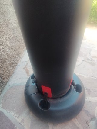 Saco boxeo hinchable Decathlon casi nuevo