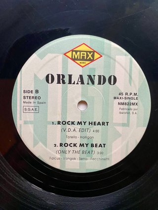 Vinilo Maxi Orlando - Rock My Heart (1994)