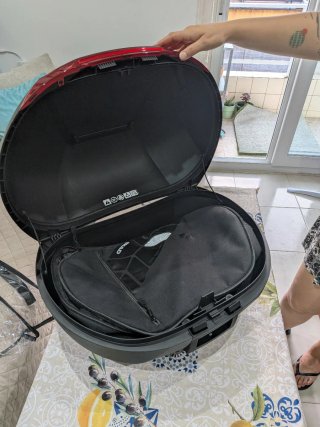 Baul SHAD SH47 con bolsa interior