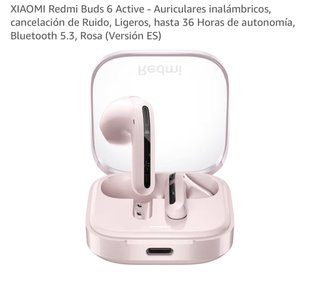 Xiaomi Redmi Buds 6 Active Rosa