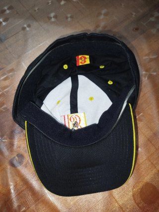 Gorra negra J&B Vintage