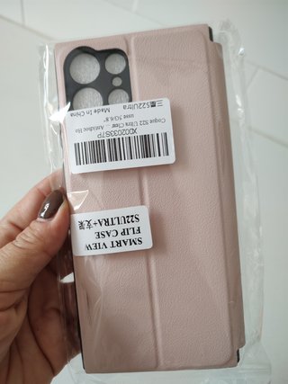 Cover Clear View per Samsung S22 Ultra