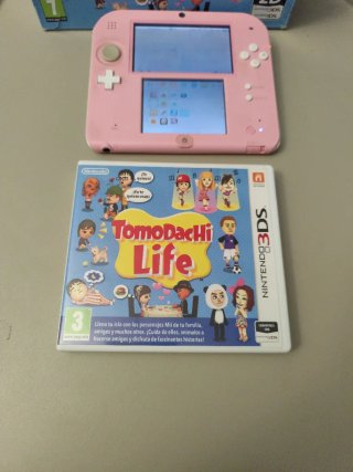 Nintendo 2DS Tomodachi Life Rosa