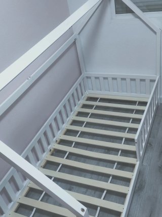 Cama infantil tipo casita