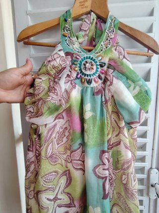 Top estivo donna floreale