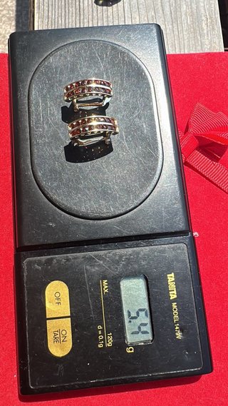 conjunto de oro piedras