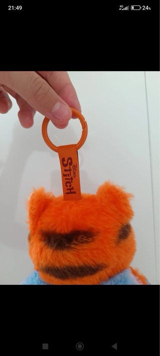 Peluche Stitch Pop Mart Naranja