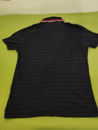 Polo Trussardi Jeans Talla L Rayas Negras