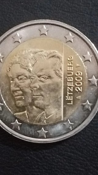 Moneda 2€ Luxemburgo 2009