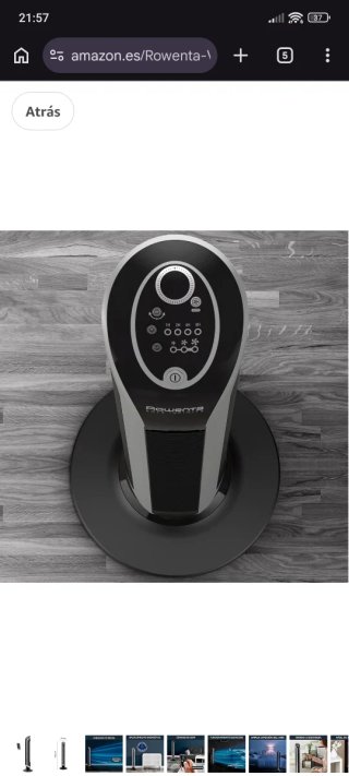 Rowenta Eole Infinite Ventilador Torre