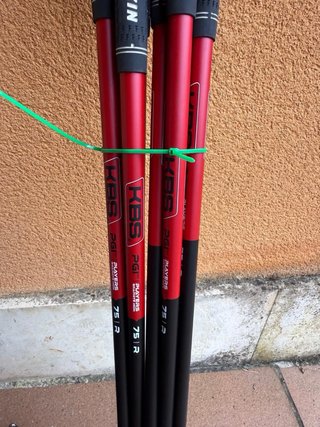 Hierros cobra pwr bridge, varilla graphito KBS R-7