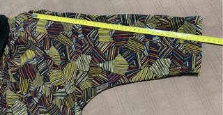 Blusa Bimba y Lola 100% seda estampado geométrico.