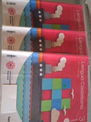 Libros de lengua castellana 3º primaria Santillana