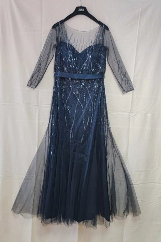 Vestido fiesta azul madrina o invitada