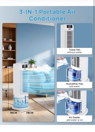 Condizionatore Portatile 800ML Raffrescatore