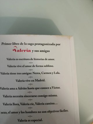 En los zapatos de Valeria / In Valeria's Shoes