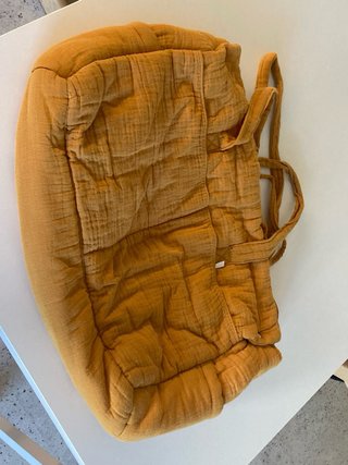 Bolsa maternidad color mostaza