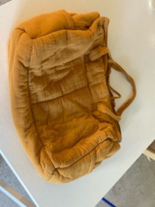 Bolsa maternidad color mostaza