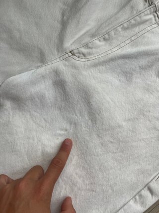 Vaqueros Mango Matilda Blanco Roto Talla 42