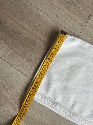 Vaqueros Mango Matilda Blanco Roto Talla 42