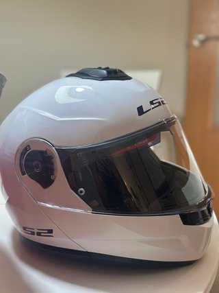 Casco LS2 FF908 Strobe II Talla S Blanco