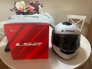 Casco LS2 FF908 Strobe II Talla S Blanco