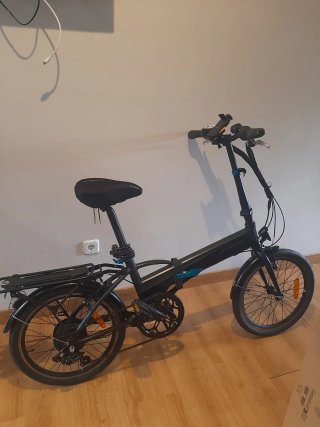 Bicicleta Eléctrica Plegable B'TWIN