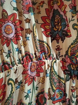 Vestido estampado floral