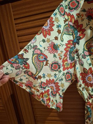 Vestido estampado floral