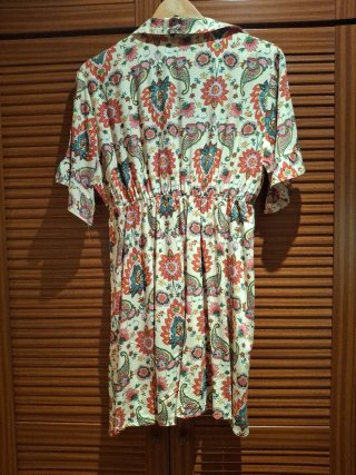 Vestido estampado floral