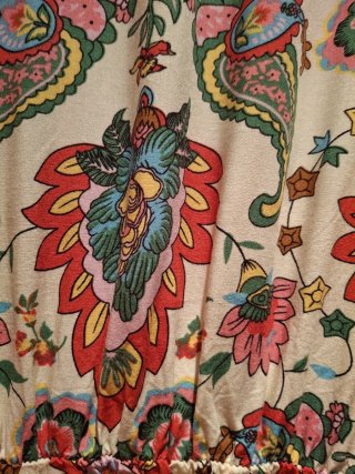 Vestido estampado floral
