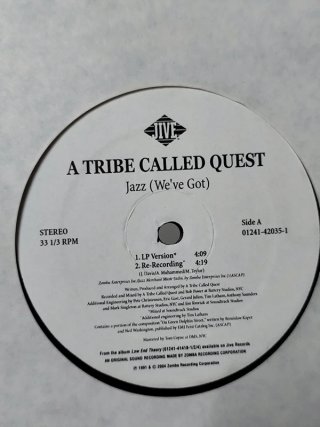 Vinilo A Tribe Called Quest - Jazz (We've Got)