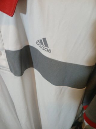 Camiseta Adidas Clima Padel Gris/Blanca