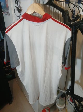 Camiseta Adidas Clima Padel Gris/Blanca