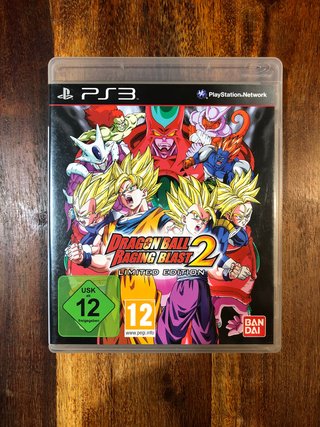 DragonBall Raging Blast 2 ps3 limited edition