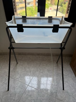 Bañera Stokke + patas + hamaca