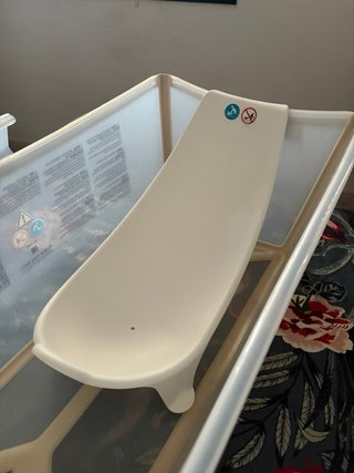 Bañera Stokke + patas + hamaca