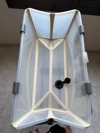 Bañera Stokke + patas + hamaca