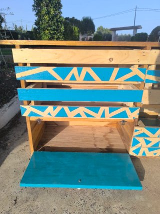 Mueble Camper Pino