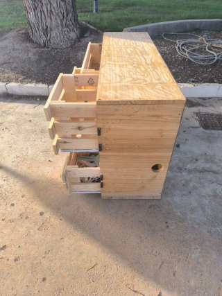 Mueble Camper Pino