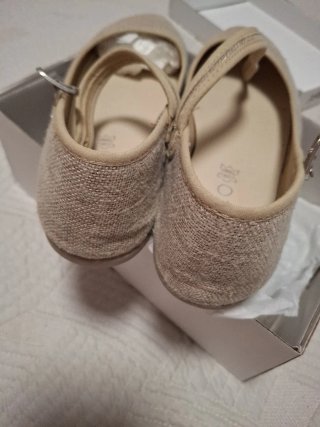 Merceditas de lino beige Gocco talla 35