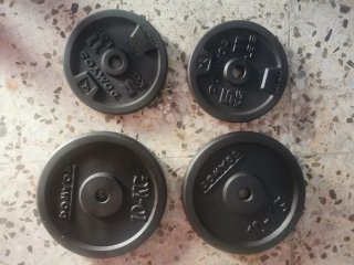 4 Discos de Pesas DOMYOS