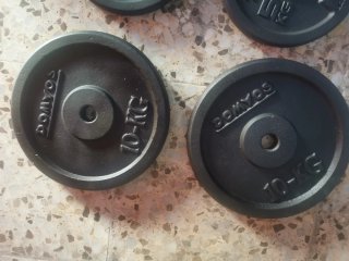 4 Discos de Pesas DOMYOS