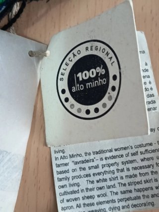 Bolsita artesanal Alto Minho Certificada