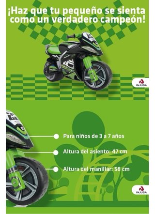 Moto correpasillos Kawasaki