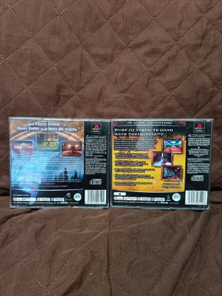 Lote 2 giochi Harry Potter PS1