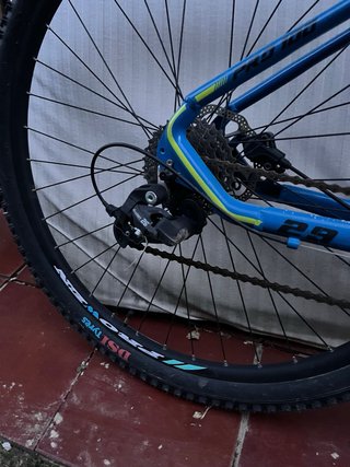 Bicicleta de Montaña Azul