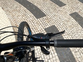 Bicicleta Lapierre Negra/Naranja/Azul